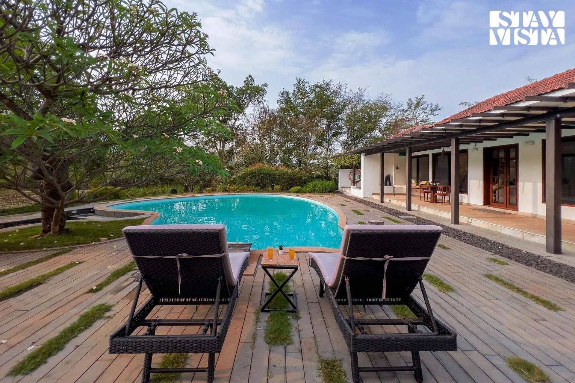 Wander Beyond By Stayvista - Featuring A Bali-Themed Abode And A Refreshing Swimming Pool Alibag Exterior photo